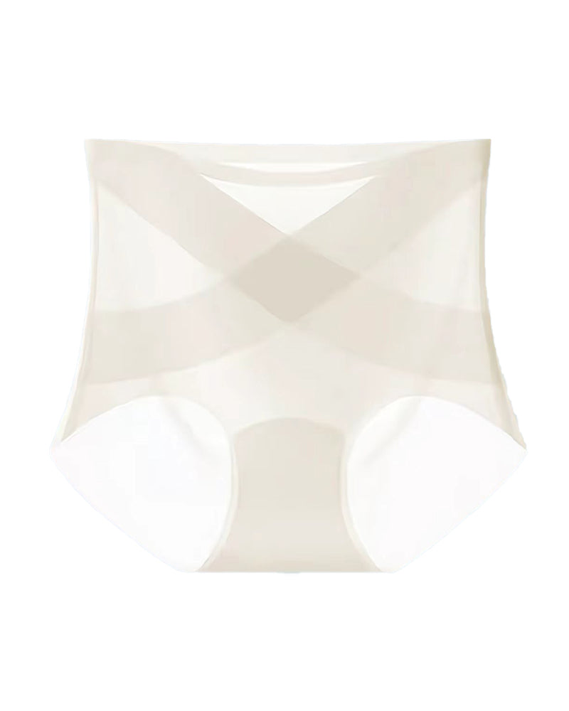 Calyndria – Seamless High-Waist Ice Silk Underwear