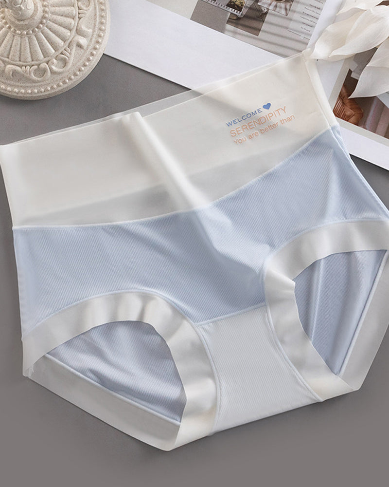 Floralyss – High-Waist Ice Silk Seamless Underwear