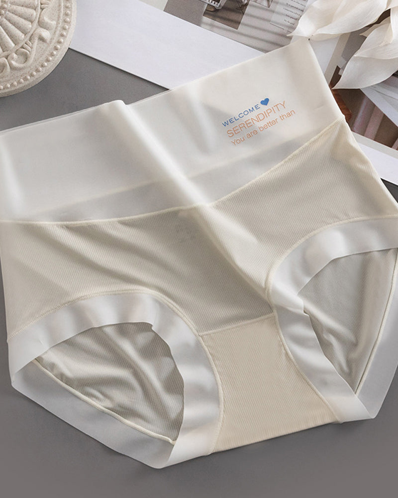 Floralyss – High-Waist Ice Silk Seamless Underwear