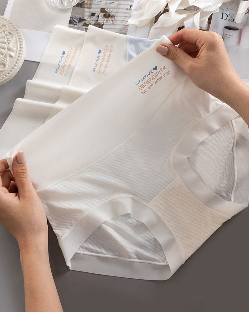 Floralyss – High-Waist Ice Silk Seamless Underwear