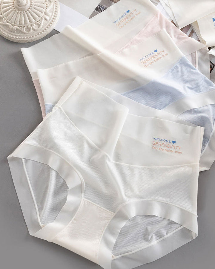 Floralyss – High-Waist Ice Silk Seamless Underwear