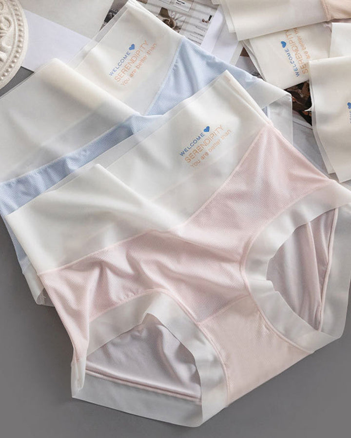 Floralyss – High-Waist Ice Silk Seamless Underwear