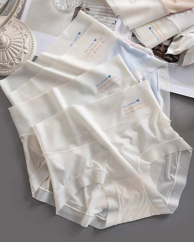 Floralyss – High-Waist Ice Silk Seamless Underwear