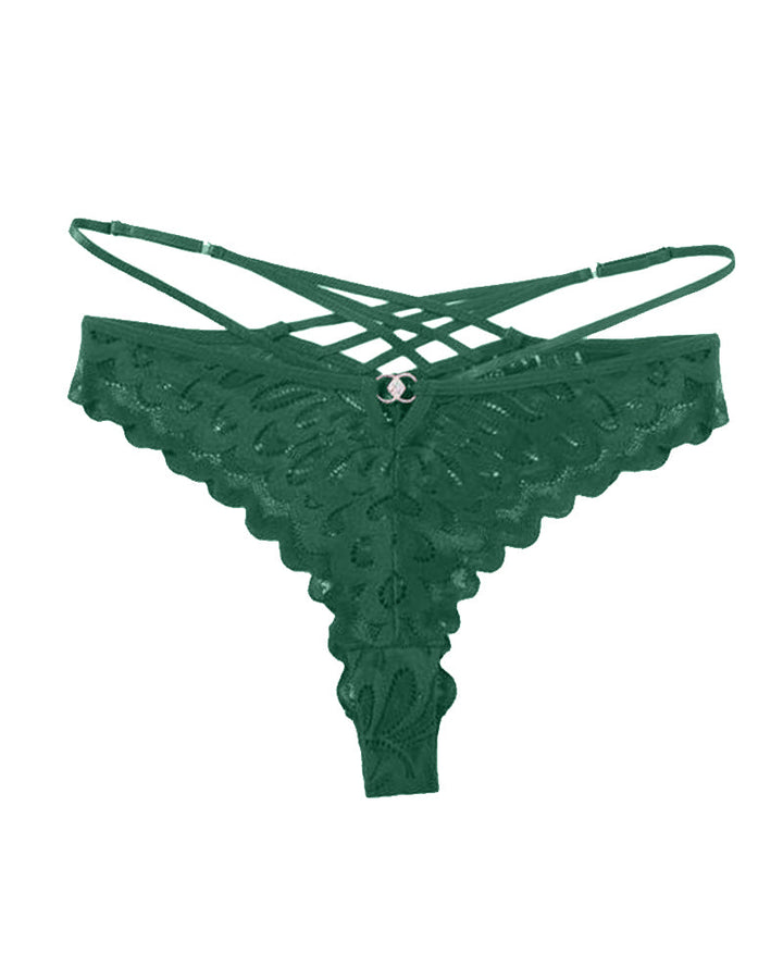 Evelyntra – Lace Cross Back Panties