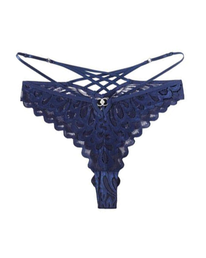 Evelyntra – Lace Cross Back Panties