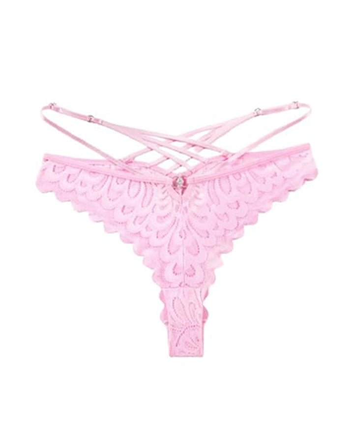 Evelyntra – Lace Cross Back Panties