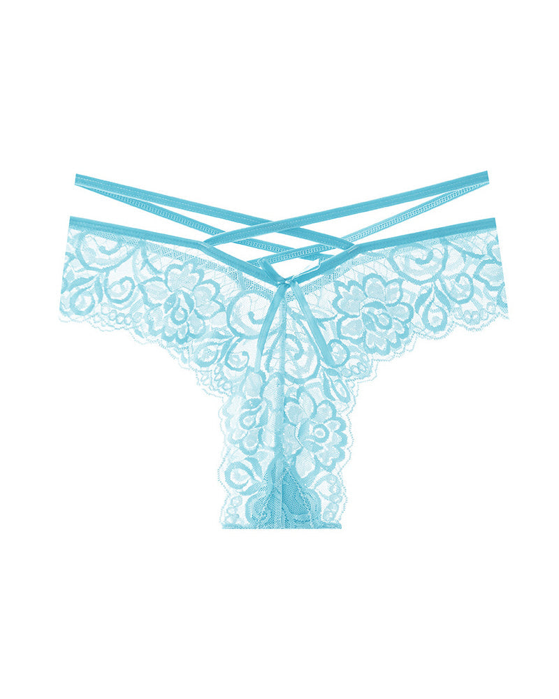 Olivyssaera – Jacquard Lace Low-Rise Briefs