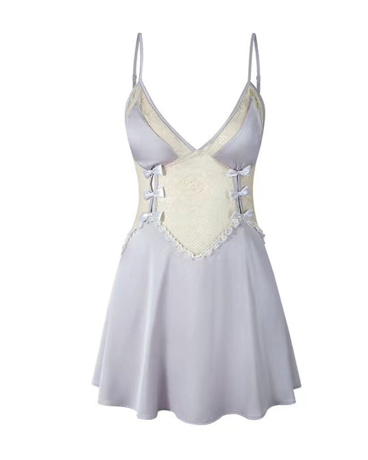 Selindra – Lace Colorblock Nightdress