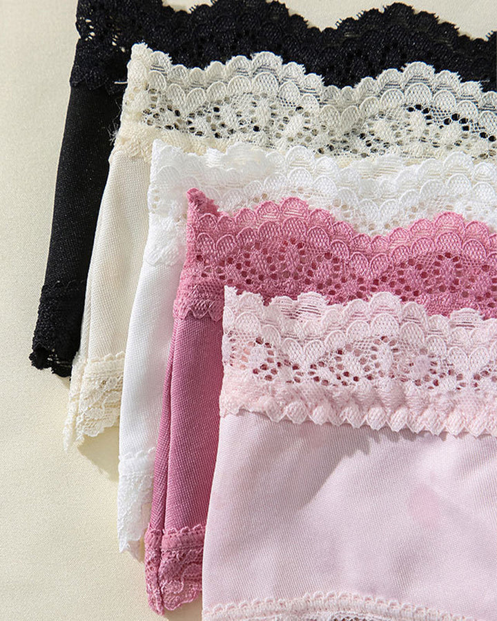 Evelynoraia – High Elastic Lace Cotton Panties