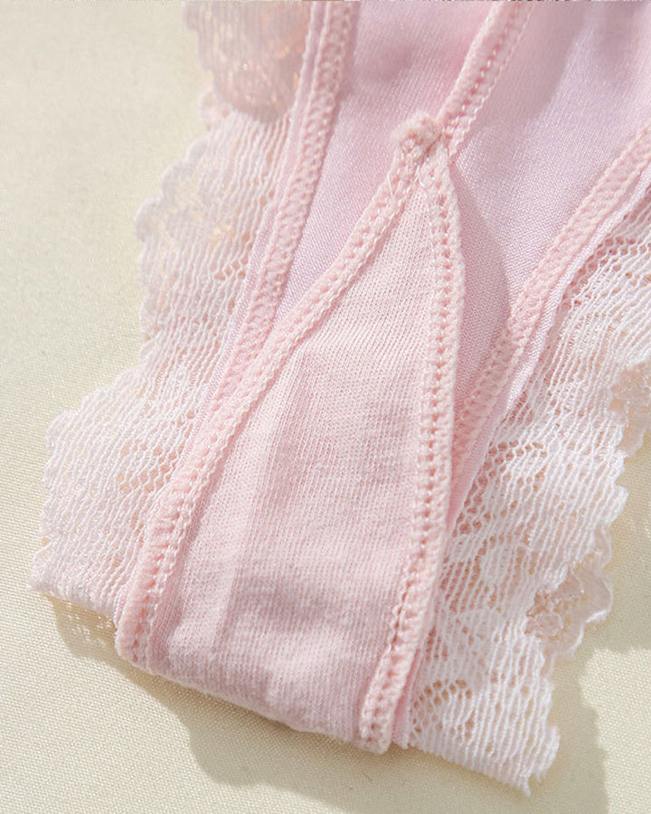 Evelynoraia – High Elastic Lace Cotton Panties