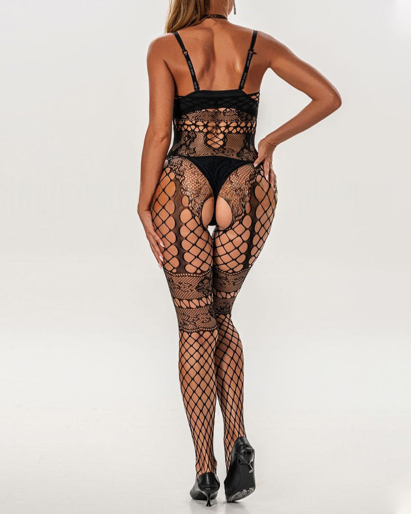 Florentia – Jacquard Lace Pajama Set