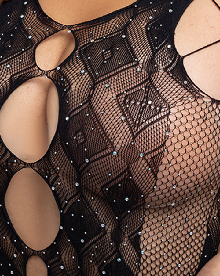 Isabelle – Diamond Lace Nightdress