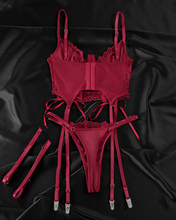 Seraphine – Lace String Pajama Set