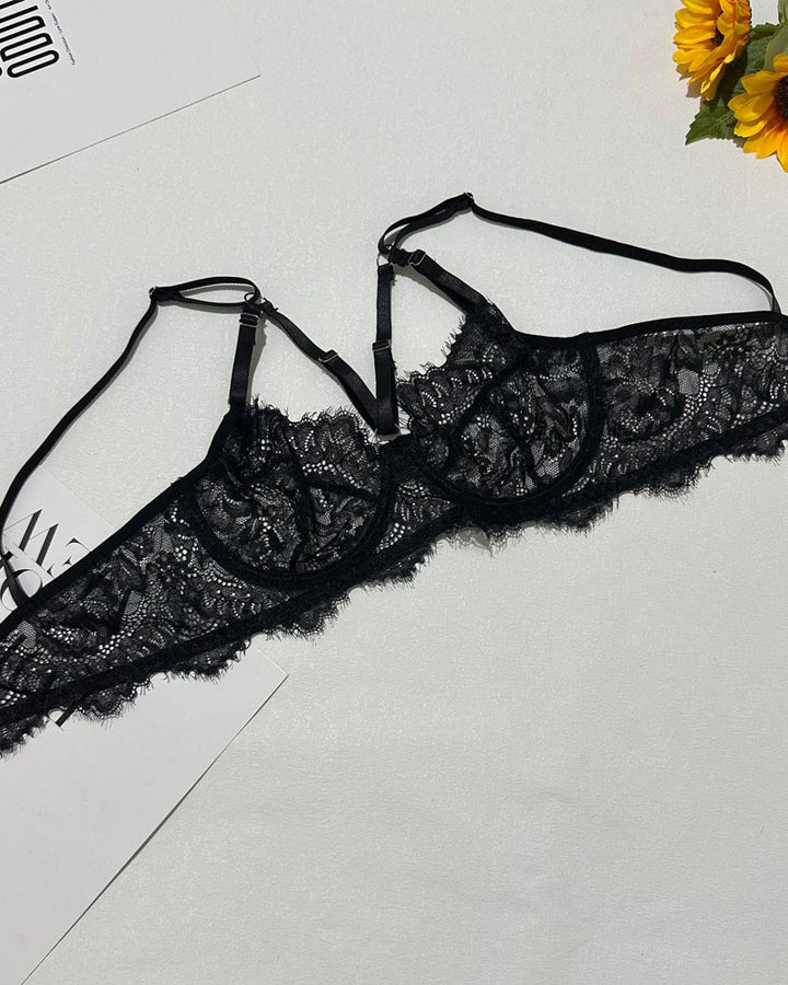 Elysia – Lace Tulle Six-Piece Set
