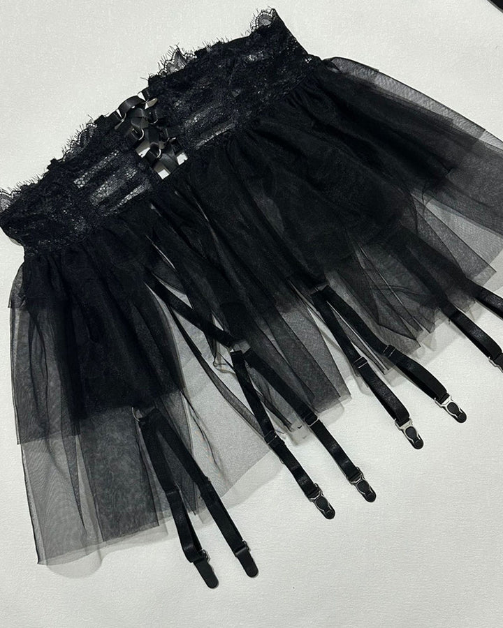 Elysia – Lace Tulle Six-Piece Set