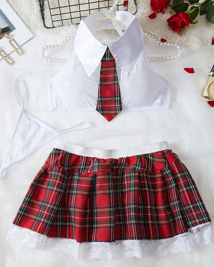 Juliana – Cosplay Plaid Skirt Set