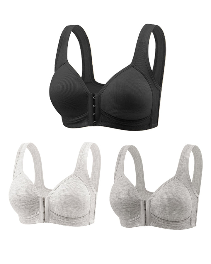 Cyravelle – Three-Pack Seamless Push-Up Bras
