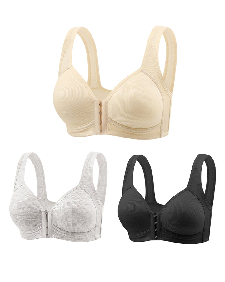 Cyravelle – Three-Pack Seamless Push-Up Bras