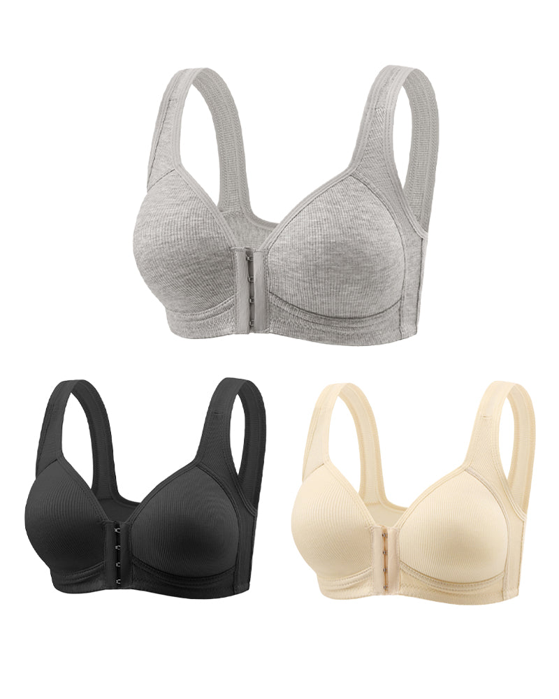 Cyravelle – Three-Pack Seamless Push-Up Bras