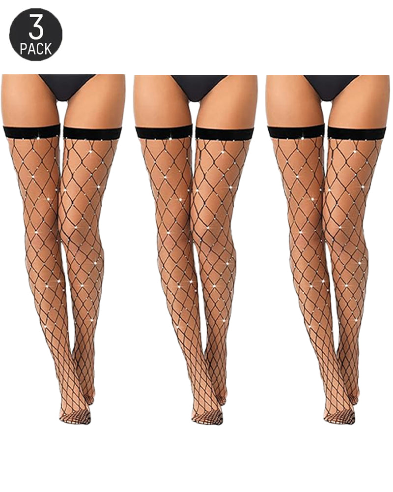 Alvara – Diamond Lace Stockings Set