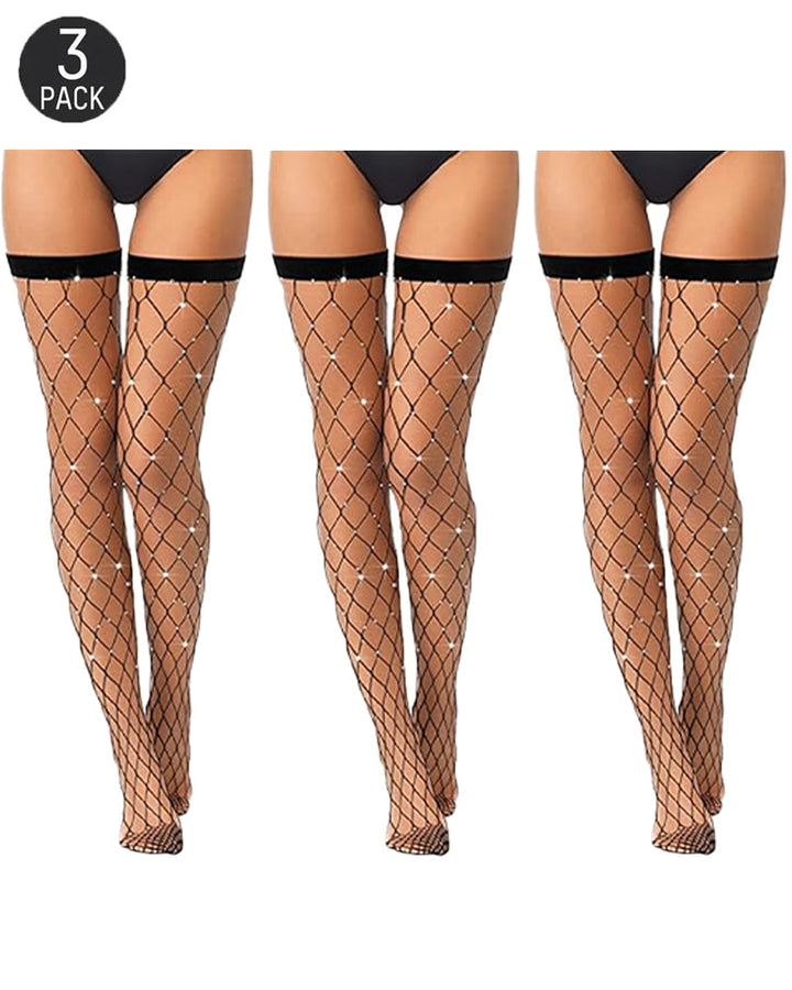 Alvara – Diamond Lace Stockings Set