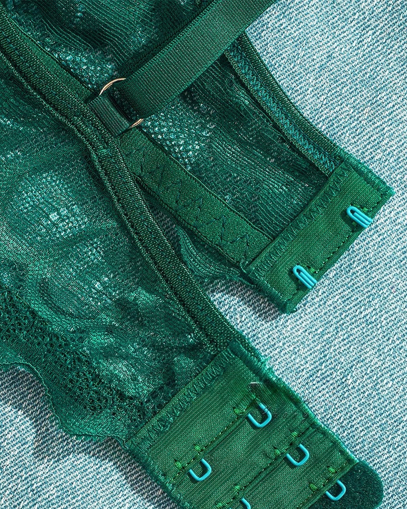 Arielle – Lace Mesh Underwear Set