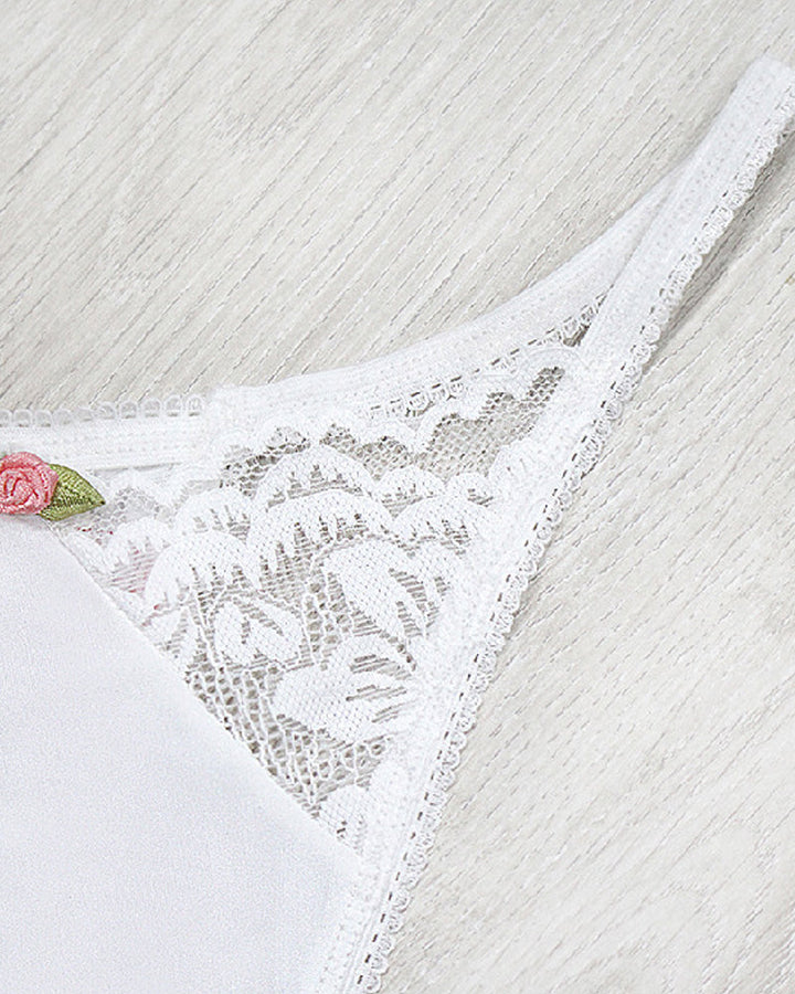 Aurynna – Lace Flower Thong