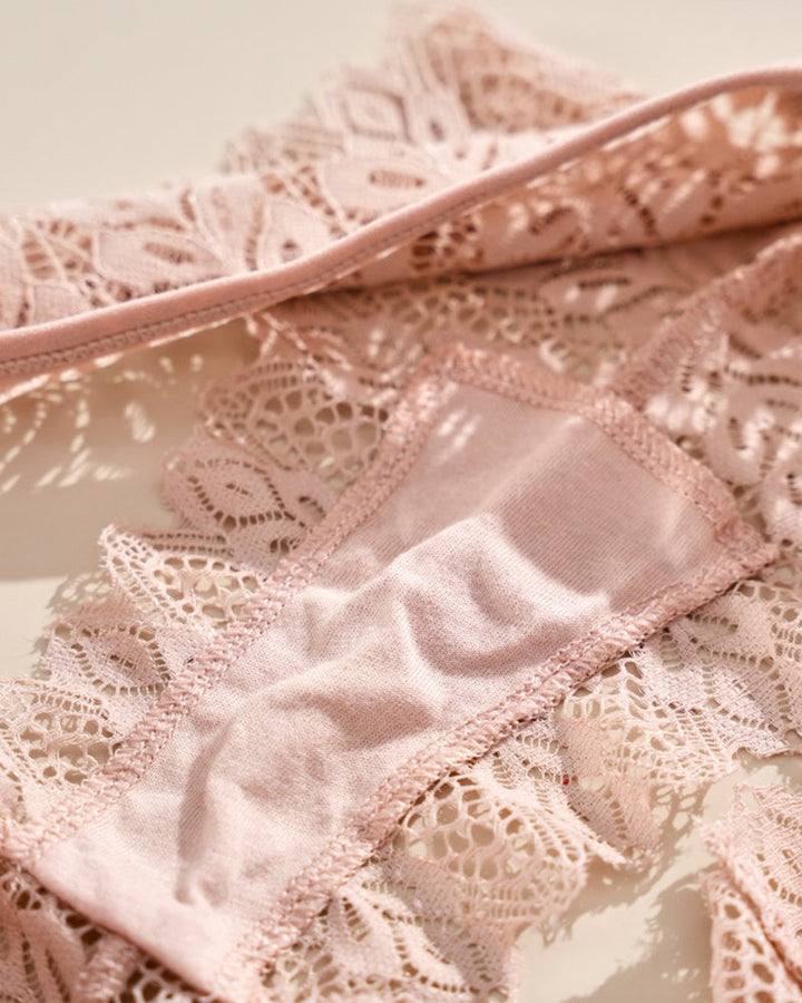 Elandriah – Bow Lace Hollow Panties