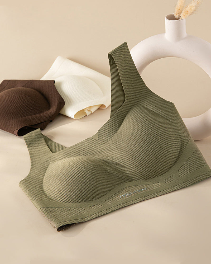 Calivessira – Seamless Push-Up Vest Bra