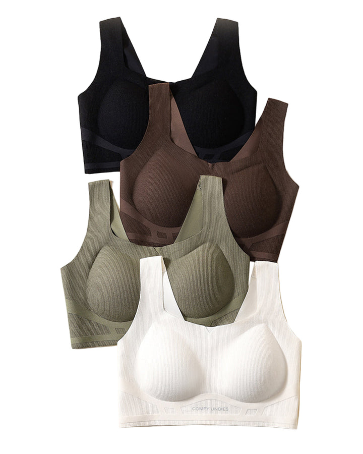 Calivessira – Seamless Push-Up Vest Bra