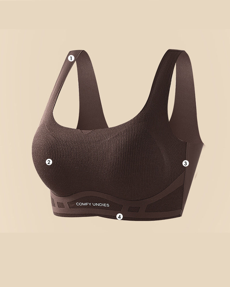 Calivessira – Seamless Push-Up Vest Bra