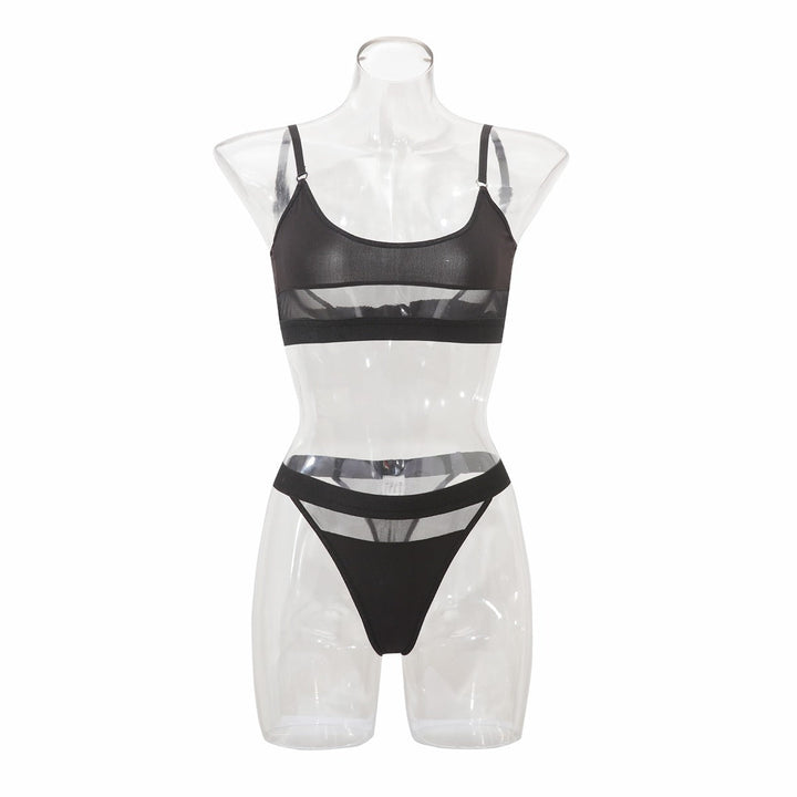 Noelia – Black See-Through Lingerie Set