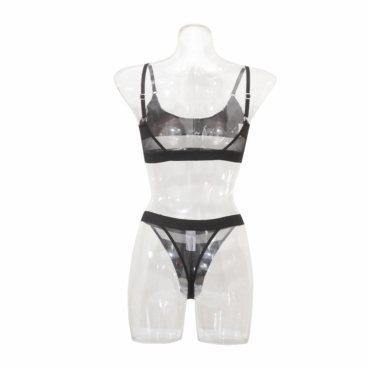 Noelia – Black See-Through Lingerie Set