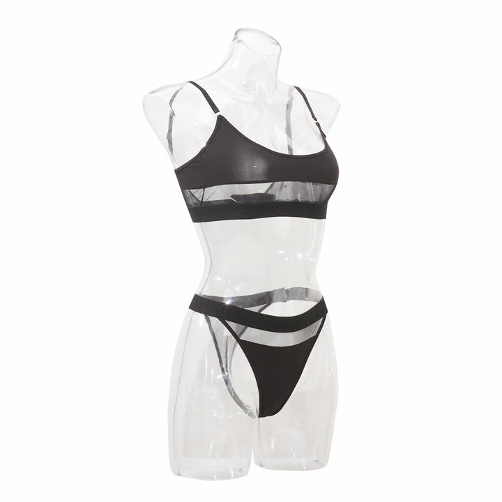Noelia – Black See-Through Lingerie Set