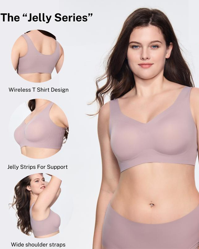 Serenythea – Jelly Wireless Full Cup T-Shirt Bra