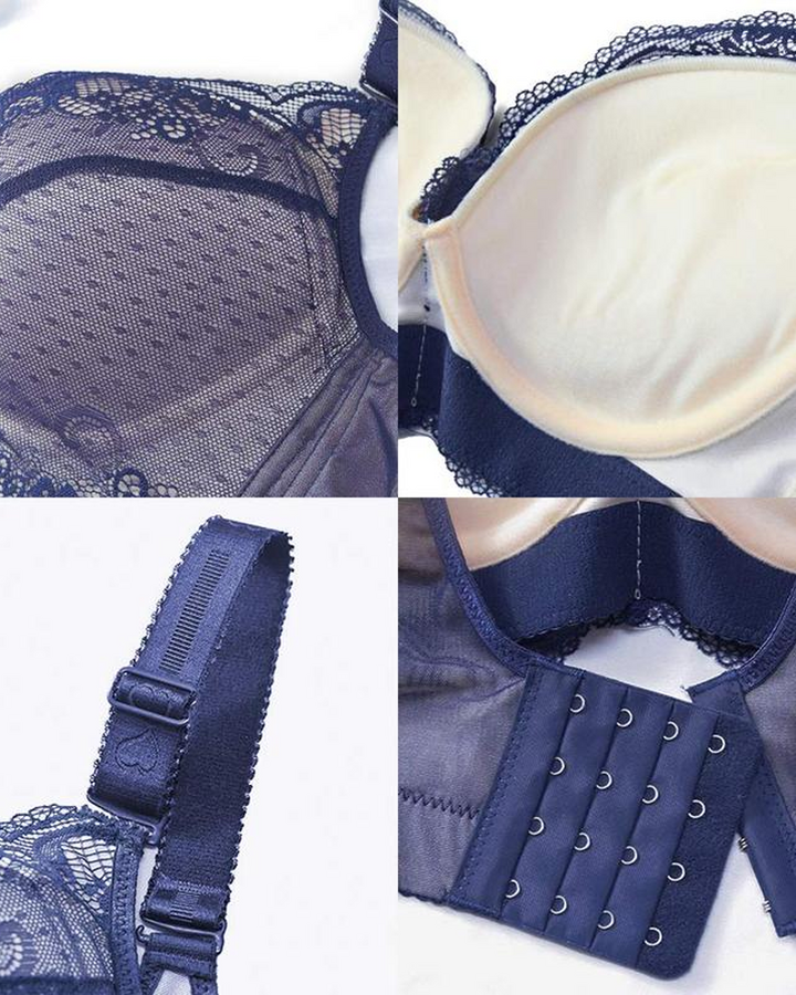 Serenyla – Floral Lace Push-Up Bra