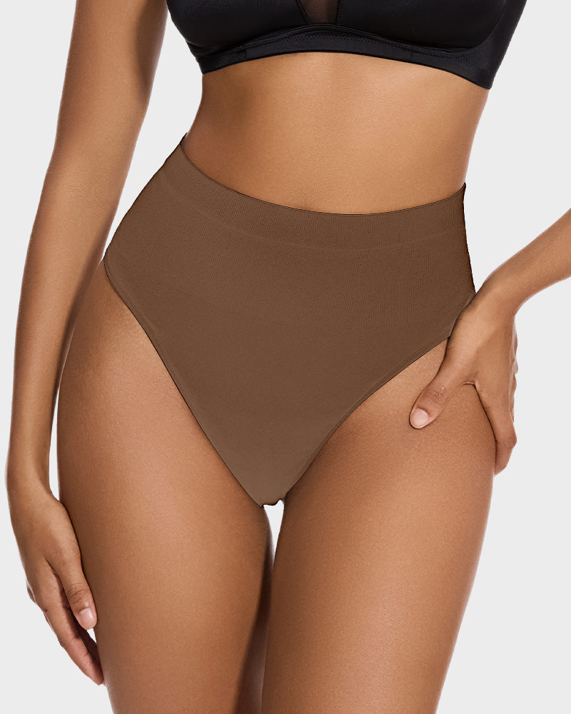 Orvynna – Two-Pack Mid-Waist Tummy Control Thongs