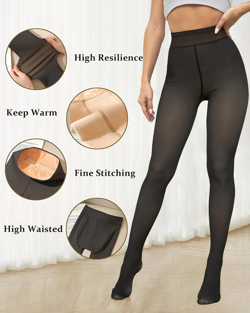 Valorynne – Translucent Fleece Lined Tights