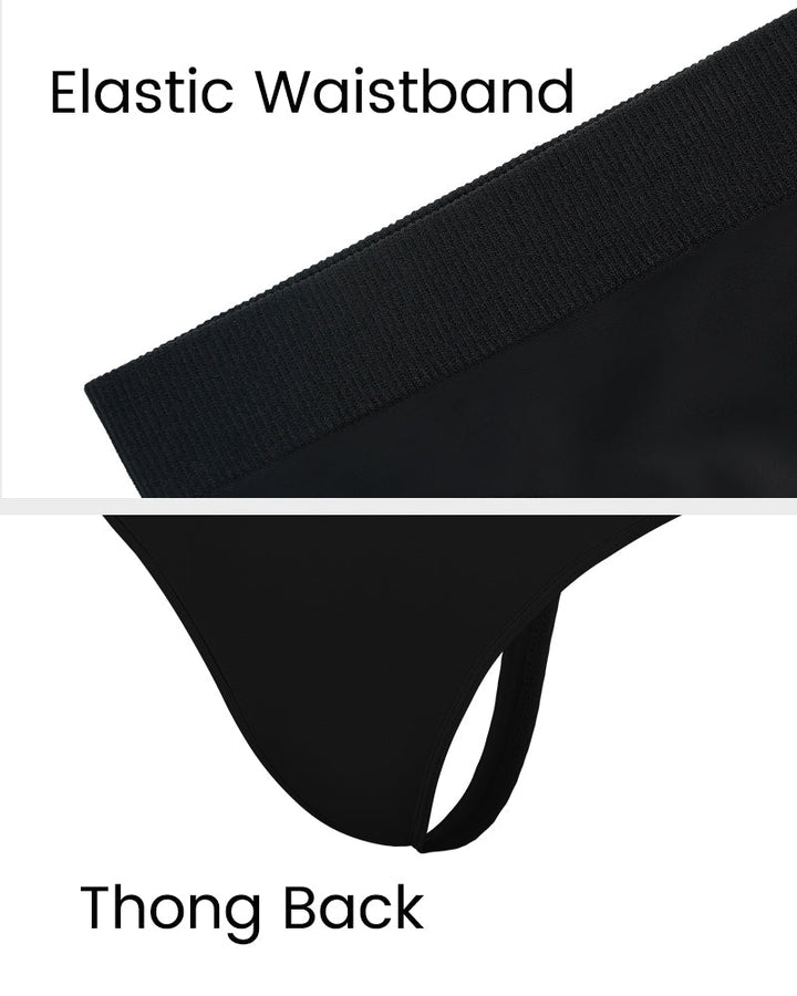 Melioraenra – Two-Pack Seamless Comfort Thongs