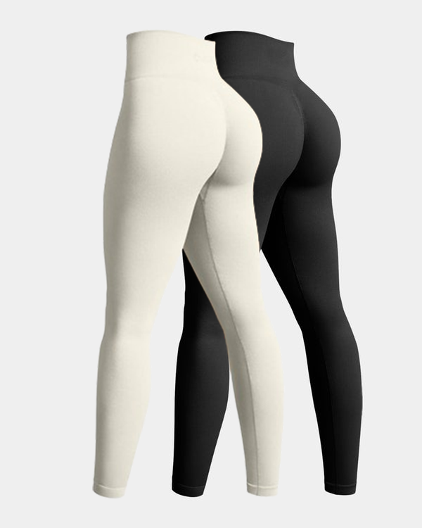Serenyvaelle – Two-Pack Seamless High-Waist Yoga Leggings
