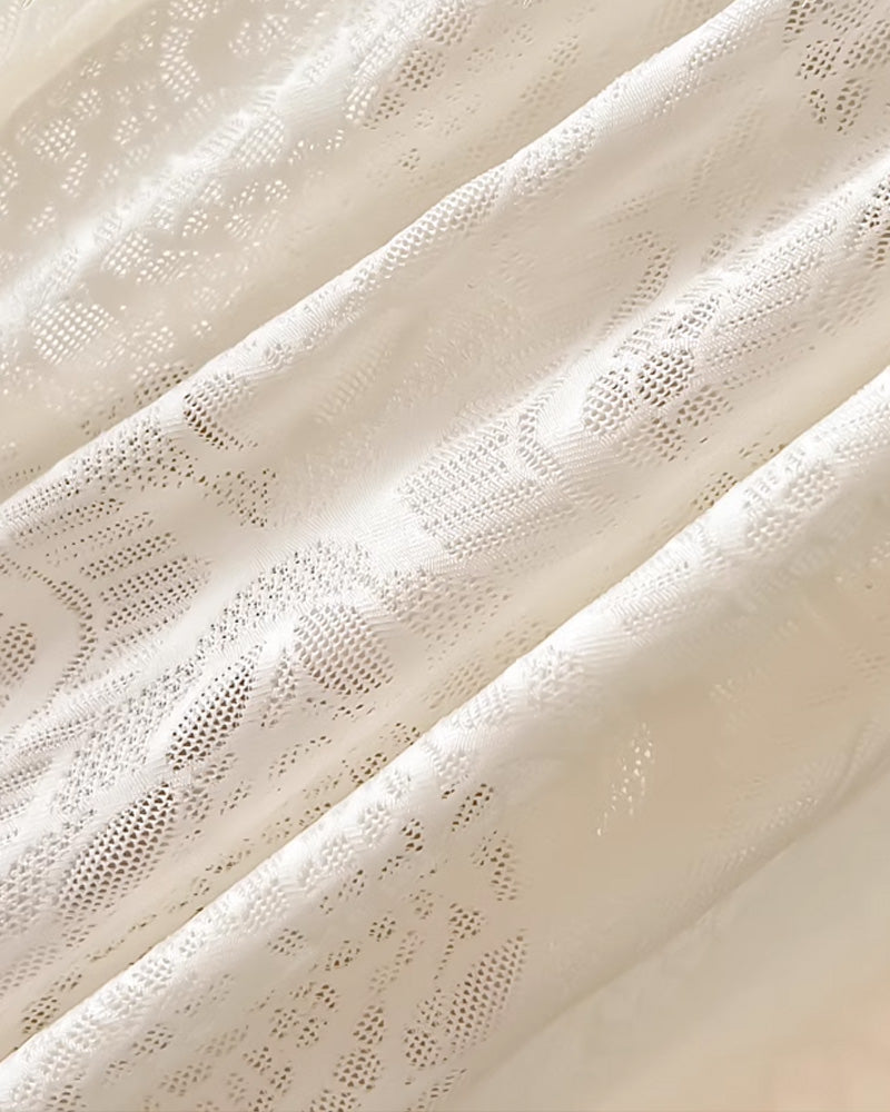 Calystria – Ice Silk Mid-Waist Lace Panties