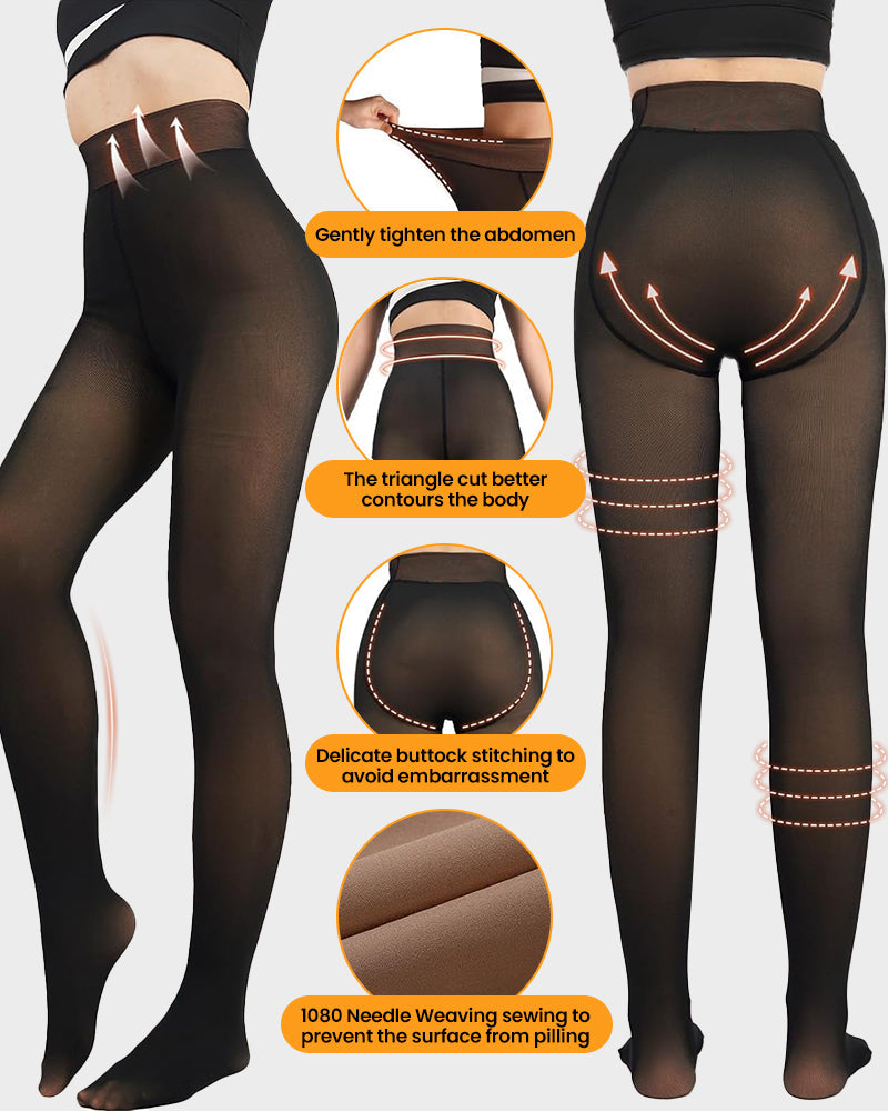 Valorynne – Translucent Fleece Lined Tights