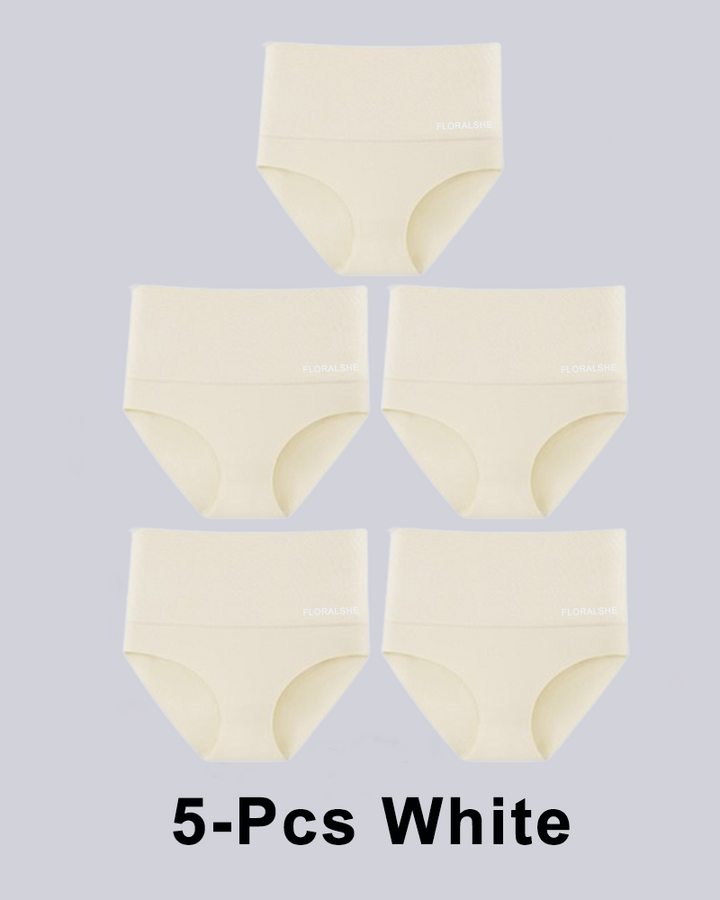 Calisandra – Five-Pack High-Waist Tummy Control Briefs