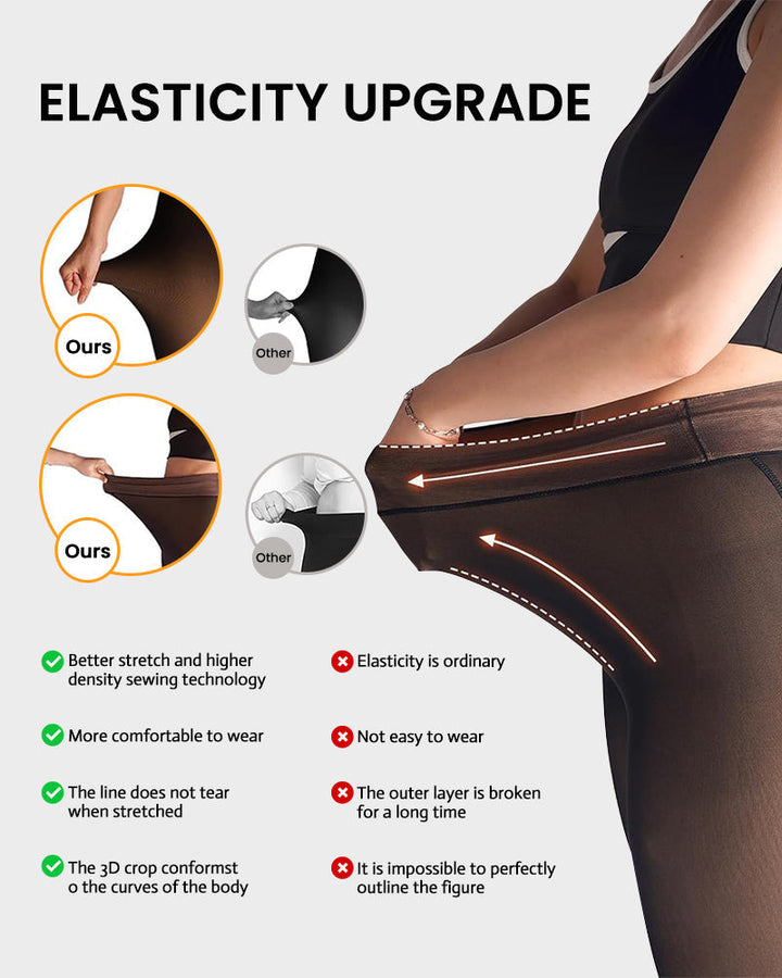 Valorynne – Translucent Fleece Lined Tights