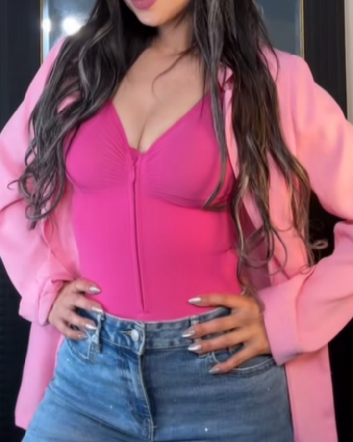 Calisynra – Seamless Zipper Body Shaper