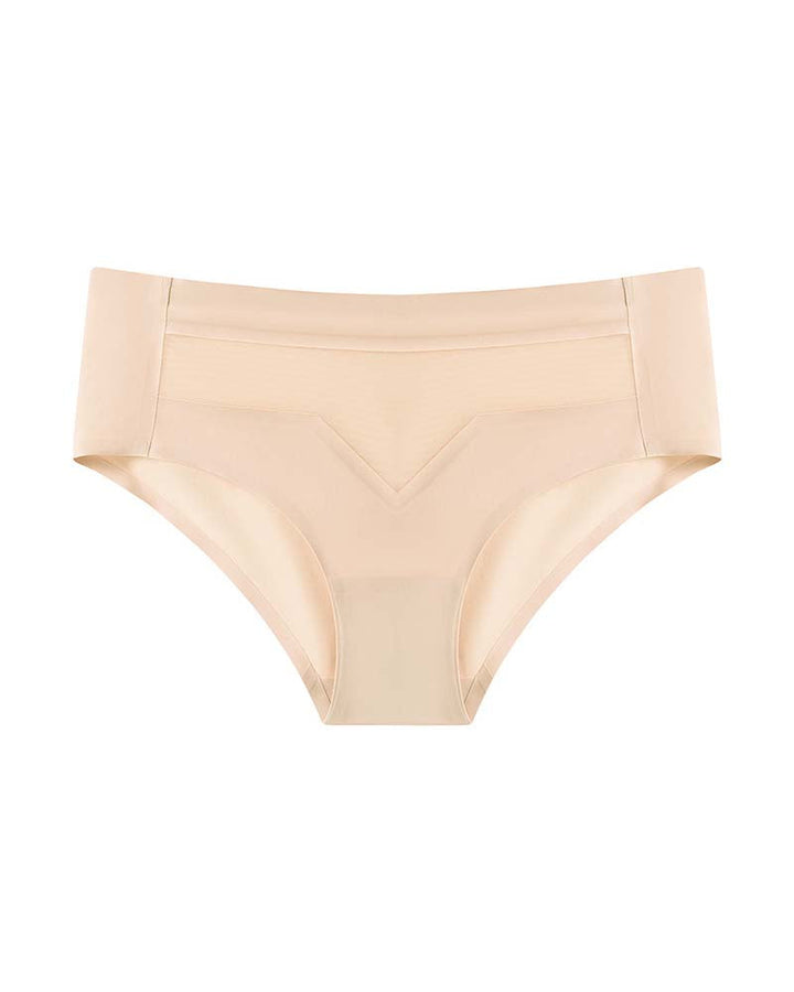 Valessina – Mid-Waist Ice Silk Invisible Underwear