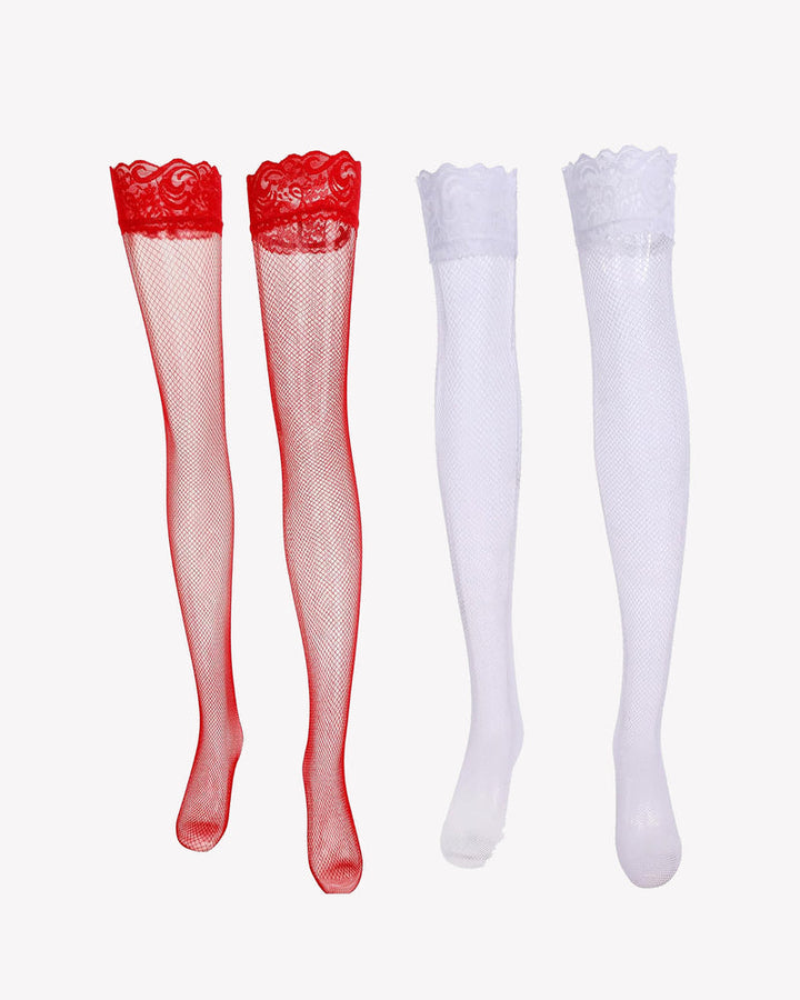 Marivessa – Fishnet High Stockings