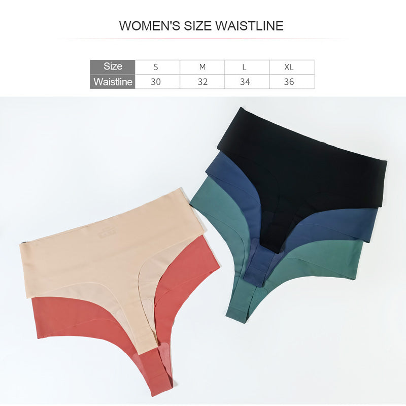 Caliviennea – Five-Pack Seamless Drop Waist Thongs