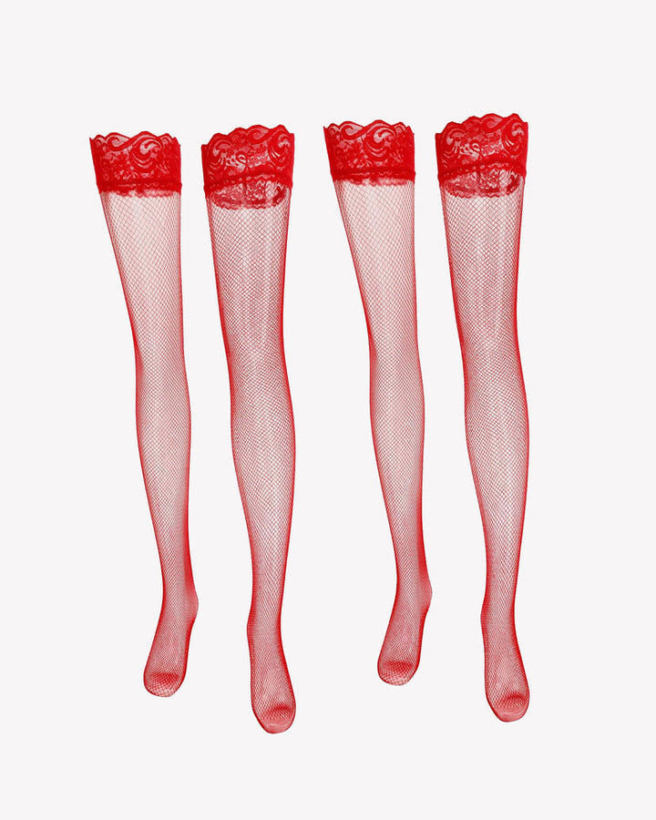 Marivessa – Fishnet High Stockings