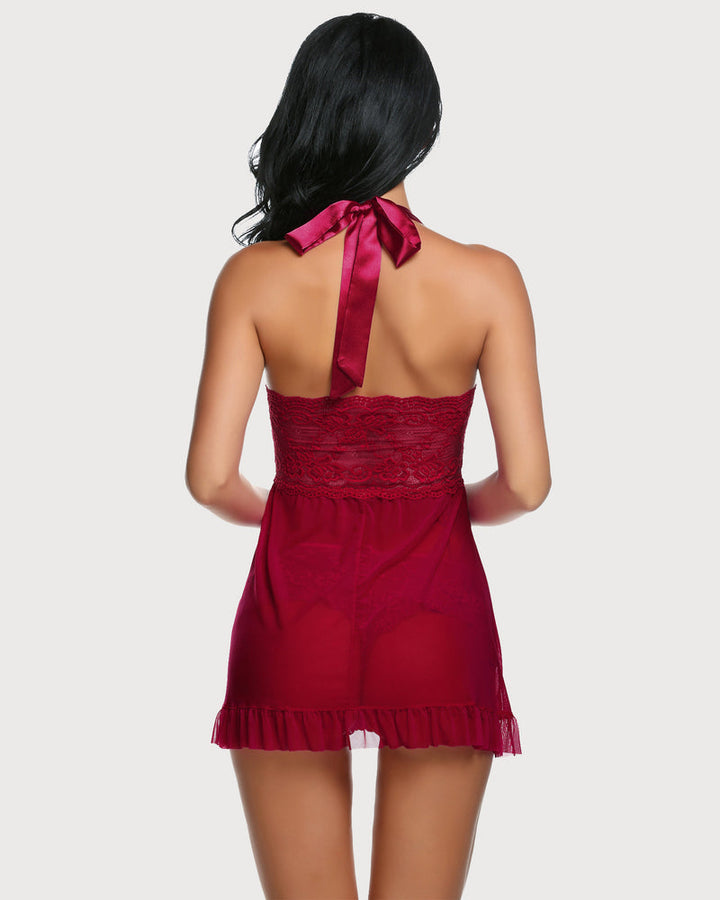 Selendra – Lace Babydoll Nighty